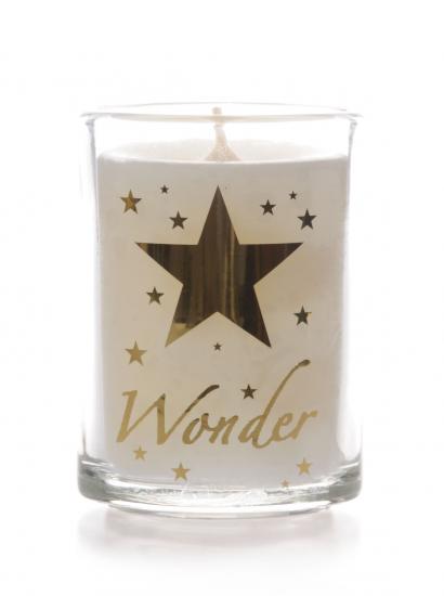 GLASS CANDLE WONDER DESIGN