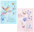 BIRD AND BUTTERFLIES NOTELETS PACK OF 6