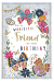 WONDERFUL FRIEND BIRTHDAY CARD