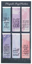 MAGNETIC BOOKMARKS SET OF 6  