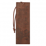 SOAR ON WING BOOKMARK FAUX LEATHER