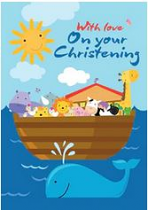 CHRISTENING DAY CARD 