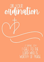 ON YOUR ORDINATION