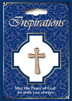 CROSS PIN BADGE