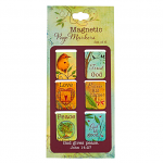 MAGNETIC BOOKMARKS SET OF 6