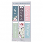 MAGNETIC BOOKMARKS SET OF 6