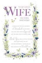 WIFE BIRTHDAY CARD