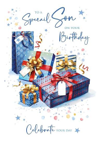 TO A SPECIAL SON GREETINGS CARD