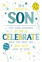 SON BIRTHDAY CARD