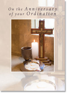 ON THE ANNIVERSARY OF YOUR ORDINATION CARD