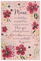 MUM BIRTHDAY CARD