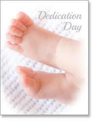 DEDICATION DAY PETITE CARD