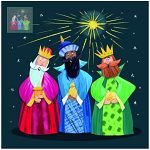 BEARING GIFTS CHRISTMAS CARDS 
