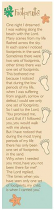 FOOTPRINTS BOOKMARK