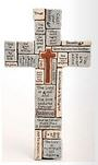 CROSSWORD WALL CROSS 16 INCH