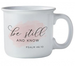 BE STILL AND KNOW COFFEE MUG