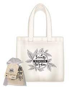 COTTON SHOPPING BAG/SERENITY