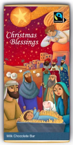 CHRISTMAS BLESSINGS MILK CHOCOLATE BAR