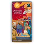 CHRISTMAS BLESSINGS DARK CHOCOLATE BAR