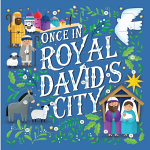 ONCE IN ROYAL DAVIDS CITY ADVENT CARD 