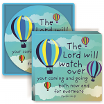 THE LORD WATCH OVER YOU CERAMIC COASTERS