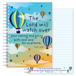 THE LORD WILL WATCH A5 NOTEBOOK