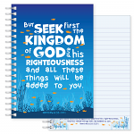 SEEK FIRST A5 NOTEBOOK