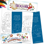 EXPLORING PROVERBS COLOURING BOOKMARKS