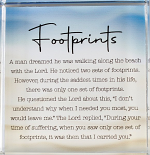 FOOTPRINTS GLASS BLOCK