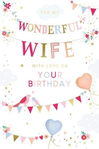 BIRTHDAY CARD WIFE
