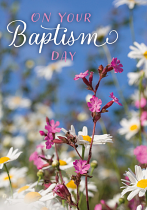 ON YOUR BAPTISM DAY GREETINGS CARD