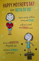 FROM BOTH OF US MOTHERS DAY CARD