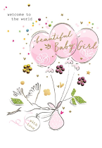 NEW BABY GIRL CARD