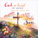 JOHN 3:16 EASTER CARD PACK OF 5