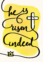 EASTER CARDS:HE IS RISEN INDEED (PACK OF 5)