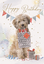 DOG HAPPY BIRTHDAY CARD