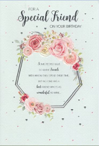 FOR A SPECIAL FRIEND BIRTHDAY CARD
