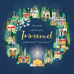 IMMANUEL TOWN CHRISTMAS CARDS 10 PACK