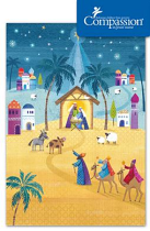 FOLLOW THE STAR CHRISTMAS CARDS (PACK OF 10)