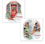 16 CHRISTMAS CARDS BOX