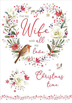 WIFE CHRISTMAS CARD