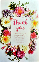 THANK YOU GREETINGS CARD