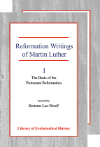 REFORMATION WRITINGS OF MARTIN LUTHER 2 VOLUMES