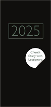 CHURCH POCKET BOOK & DIARY 2025 BLACK