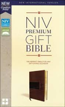 NIV PREMIUM GIFT BIBLE BROWN