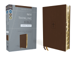 NIV THINLINE LARGE PRINT BIBLE THUMB INDEX