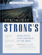 STRONGS CONCORDANCE LARGER PRINT HB