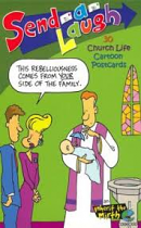 SEND A LAUGH CHURCH LIFE POSTCARDS