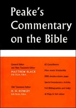 PEAKE'S COMMENTARY ON THE BIBLE