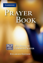BOOK OF COMMON PRAYER ENLARGED EDITION